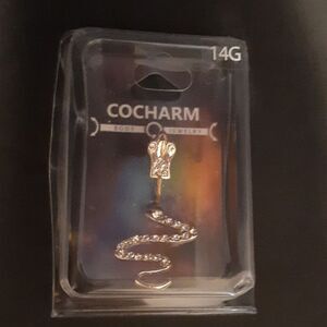Belly Body Jewelry 14G Snake New In Package‎